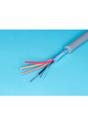 CCC-4G, Кабель коммуникационный 4 провода, 28 AWG, бухта 50м, экранированный, серый Sin YU