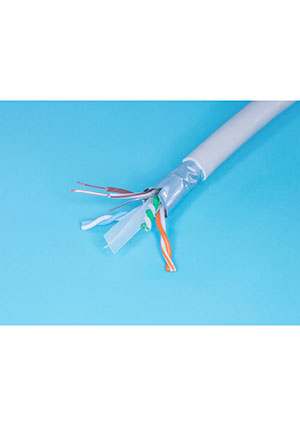 FTP4-23R6, Кабель Витая пара 8 проводов, кат. 6, (PCnet), бухта 305м, экранированный, серый PCnet
