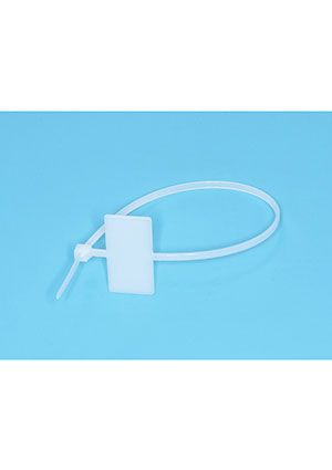 MCV-100, Стяжка 100x2,5мм с маркером, белая, упак. 100 шт. KSS