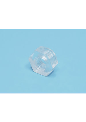 PN-3, Гайка поликарбонатная М3х0.5, 2.7мм, кратно 100 шт. KSS