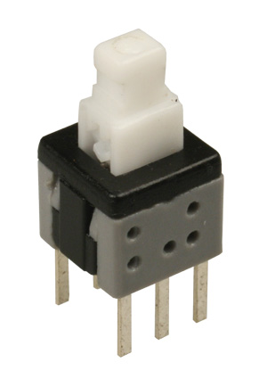 MPS-580D-G, кнопка с фиксацией 5.8мм 30В 0.1А (PS580L) Switronic