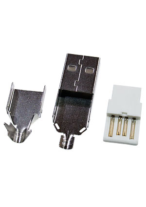 Вилка с usb разъемом