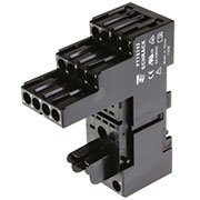 1-1415526-1, PT78742, панелька DIN для реле PT 4FormC TE Connectivity