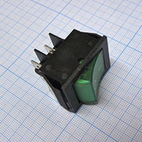 IRS-201-2C3-G/B, ������������� ON-OFF � ���������� 15A 250VAC 10000 ������ �������� ������ ������