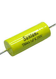 TS04A02E105KSB000R, Axial, 250Vdc 1uF +10%