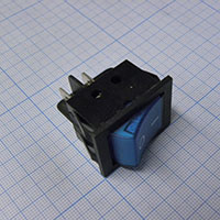 IRS-201-3C3-BL/B, ������������� ON-OFF � ���������� 15A 250VAC 10000 ������ �������� ������ �����
