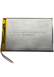 LP4070100-PCM,  - (Li-Pol) 3200 (3100) 3.7,  , PoliCell
