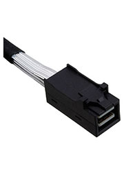 8US4-CB119-00-1.00, MiniSAS HD твинаксиальный кабель 1м 3M