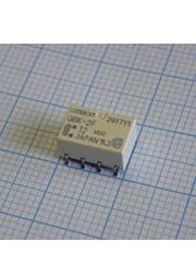 G6K-2F-12DC, ���� ���������� 12� 1� DPDT ��� ������ ��������� �� ������������ (10x7.8x5.2)mm SMD