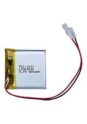LP303030-PCM,  - (Li-Pol) 300 3.7,  , PoliCell