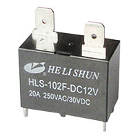 HLS-102F-DC24V, HF102F/T-024VDC (HLS-102F-DC24V) 20A-����.1� ���� Helishun