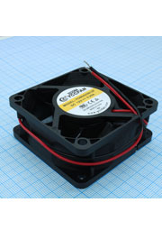 YDM6025B12F, 60*60*25 12V 0.13A