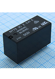 NT75-2-C-Z-8-DC5V-0.41-5.0, 5VDC 8A DPDT
