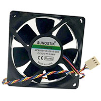 ���������� Sunon MF80201VX-Q010-S99 DC 12V 3.84W 0.12A 80x20 4pin