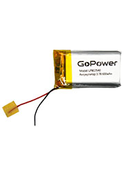 LP802540,  - (Li-Pol) 600 3.7,  