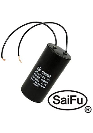 CBB60 35uF 450V WIRE (SAIFU), �������� ����������� SAIFU CBB60, 35 ���, 450 �, � ��������