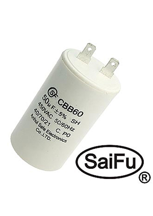 CBB60 50uF 450V (SAIFU),   SAIFU CBB60, 50 , 450 