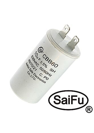 CBB60 10uF 630V (SAIFU),   SAIFU CBB60, 10 , 630 