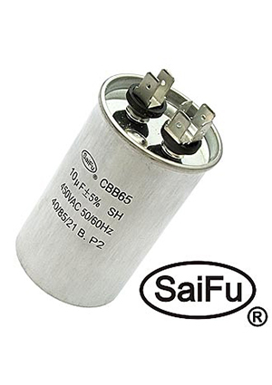 CBB65 10uF 450V (SAIFU),   SAIFU CBB65, 10 , 450 