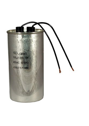 CBB65 100uF 450V WIRE (SAIFU),   SAIFU CBB65, 100 , 450 ,  