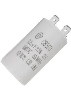 CBB60 2.5uF 450V (SAIFU), CBB60 2.5uF 450V SAIFU   2.5 , 450 , 2 