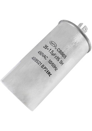 CBB65 35uF + 1.5uF 450V (SAIFU), CBB65 35uF + 1.5uF 450V, SAIFU,   , 35