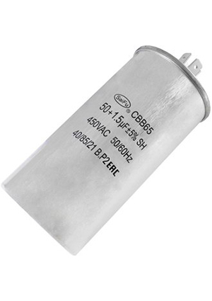 CBB65 50uF + 1.5uF 450V (SAIFU), CBB65 50uF + 1.5uF 450V, SAIFU,   , 50