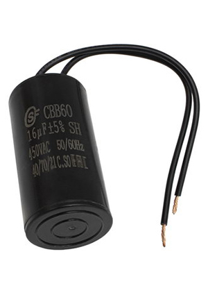 CBB60 16uF 450V WIRE (SAIFU),   SAIFU CBB60, 16 , 450 ,  