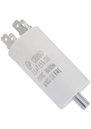 CBB60 2.5uF 450V SCREW (SAIFU), CBB60 2.5uF 450V SCREW SAIFU   2.5 , 450 , 2