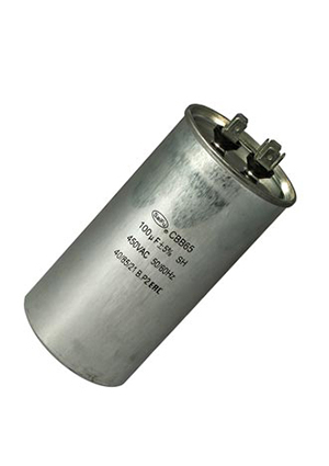 CBB65 100uF 450V (SAIFU),   SAIFU CBB65, 100 , 450 