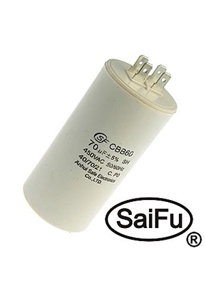 CBB60 70UF 450V (SAIFU),   SAIFU CBB60, 70 , 450 