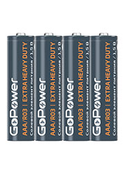 ��������� GoPower R03 AAA Shrink 4 Heavy Duty 1.5V (4/60/1200)