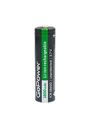  Li-ion GoPower ICR18650 PC1 3.7V 1800mAh / .. (1/