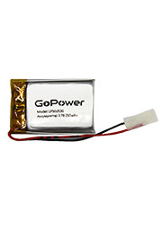  Li-Pol GoPower LP502030 PK1 3.7V 250mAh / (1/250)