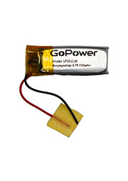  Li-Pol GoPower LP551230 PK1 3.7V 150mAh / (1/10/250)