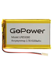 Li-Pol GoPower LP855080 PK1 3.7V 4100mAh / (1/10)