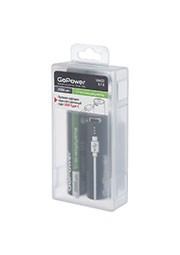  Li-ion GoPower ICR18650 BOX2 3.7V 2000mAh Type-C (2/20/240