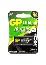 GP CR-V9SD-2UE1, �������� ��������� 9V ����� 1 ��. � ��������