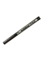 EDDING 792 черный, лаковый маркер  с круглым наконечником 0.8 мм металлическая оправа Edding