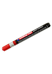 EDDING 791 красный, лаковый маркер  с круглым наконечником 1-2 мм Edding