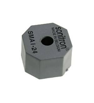 SMAI-24-P10, 24 мм, Пьезоизлучатель с генератором Sonitron