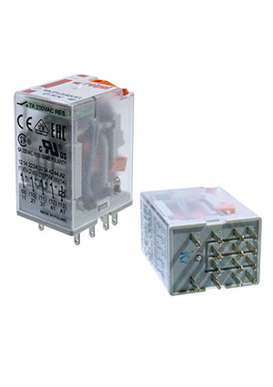 R4N-2012-23-1024-WTL,  24VDC 2 Form C 250VAC/7 RELPOL