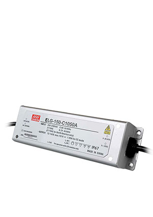ELG-150-C700-3Y, AC/DC LED, 107-214,0.7,149.8,IP67      MEAN WELL