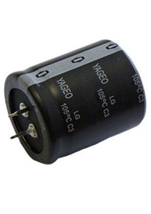 LG100M3300BPF-3540, Snap-In, 100V 3300uF /35*40/105 C YAGEO