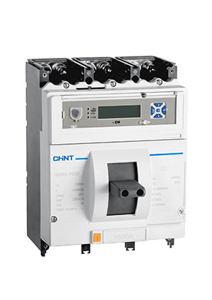 263135, Авт. выкл. NM8N-1600S EM 4P 1000А 50кА с электр. расцепителем, LCD CHINT