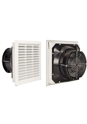 0.0.0.6.90597, FF 250-300 Вентилятор с фильтром, питание 230В АС 260 х 260 мм Klemsan