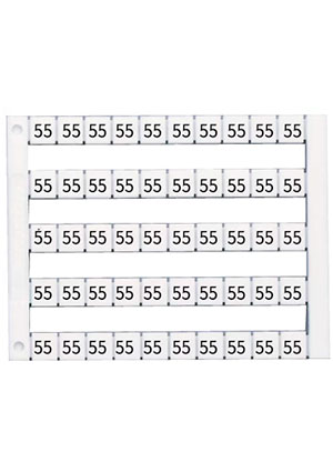 0.0.0.5.05023SMR, DY5,Горизонтальная маркировка (31...40), DY5, 1 шт = 10 шильдиков (упаковка 50 ш Klemsan