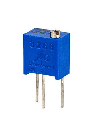 JBR-3266W-1-201-R, 200 Ом, Резистор подстроечный JB Capacitors
