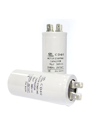 CD60 500мкФ 300В, Конденсатор пусковой Китай