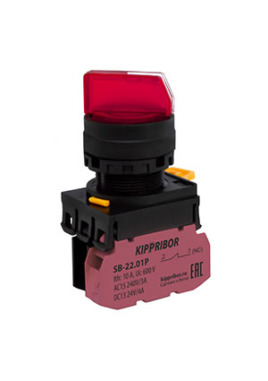 SB-22.S2F.01.R07R, ������. ���������� � ����., �����., 2 ���., NC,  220 V AC/DC, ���� KIPPRIBOR ���������